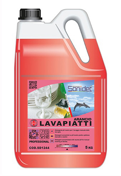 LAVAPIATTI  ARANCIO  - 5 KG